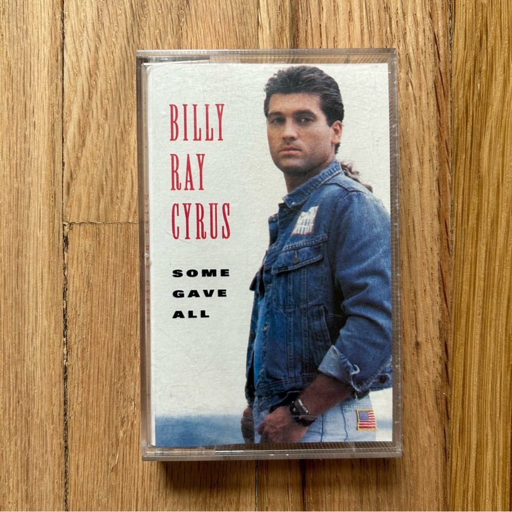 Vintage 90s Billy Ray Cyrus Some Gave All Audio Cassette Tape